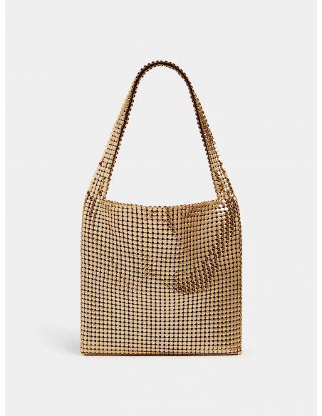 PIXEL TOTE VILLE GOLD