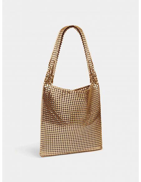 PIXEL TOTE VILLE GOLD