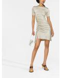 ROBE COURTE SILVER/GOLD