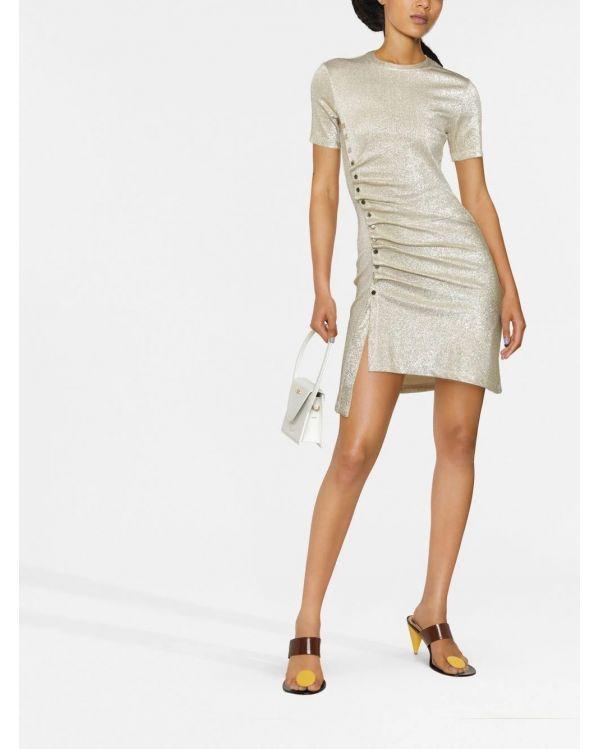 SHORT SILVER/GOLD DRESS