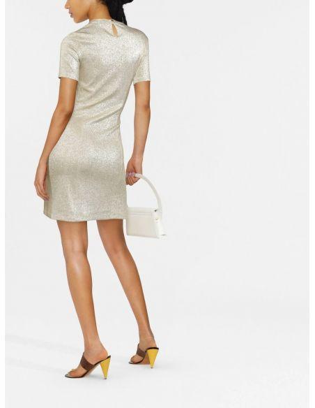 ROBE COURTE SILVER/GOLD