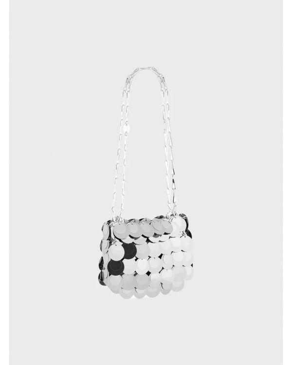 SPARKLE NANO POUCH SILVER