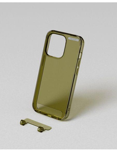 COQUE DE TELEPHONE CLEAR / ALPINE GREEN TINT 14  PRO
