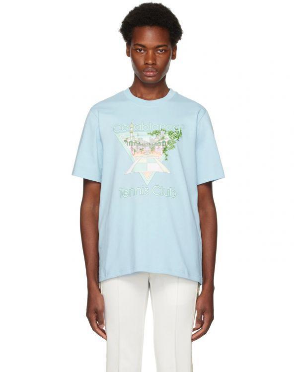 TENNIS CLUB ICON PASTELLE PALE BLUE JERSEY