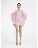 THE LIGHT PINK TAFFETA DRESS