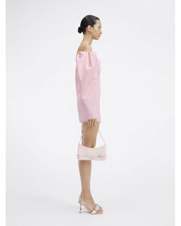 THE LIGHT PINK TAFFETA DRESS