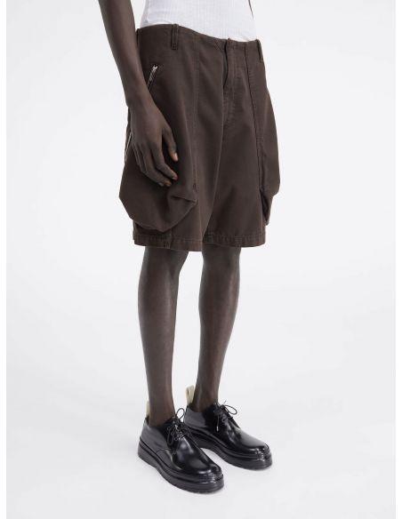 LE SHORT CARGO CROISSANT DARK BROWN