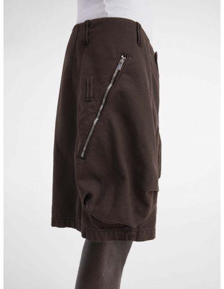 LE SHORT CARGO CROISSANT DARK BROWN