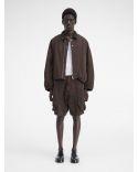LE SHORT CARGO CROISSANT DARK BROWN