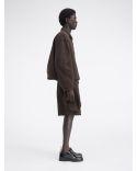 LE SHORT CARGO CROISSANT DARK BROWN