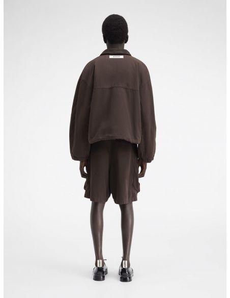 LE SHORT CARGO CROISSANT DARK BROWN