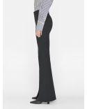 Pantalon LE HIGH FLARE SPLIT FRONT