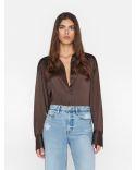 Chemise THE OVERSIZED ESPRESSO