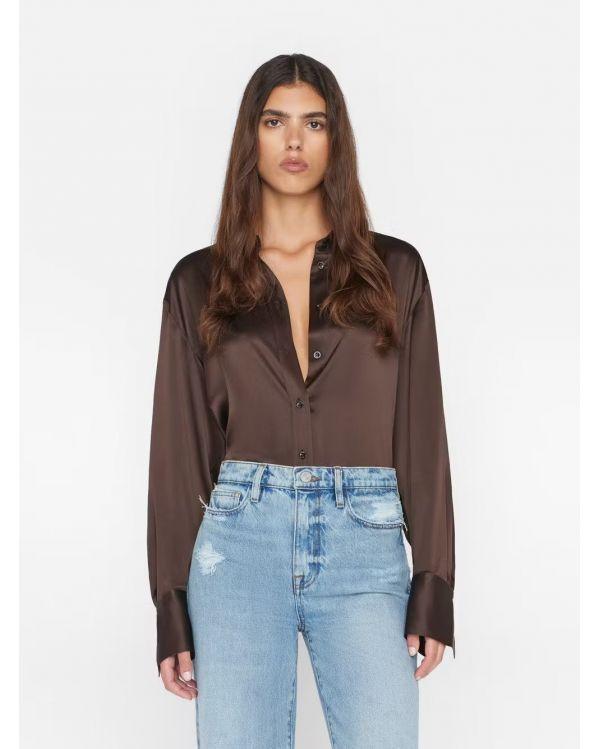 Chemise THE OVERSIZED ESPRESSO
