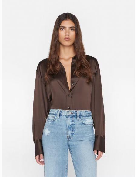 Chemise THE OVERSIZED ESPRESSO