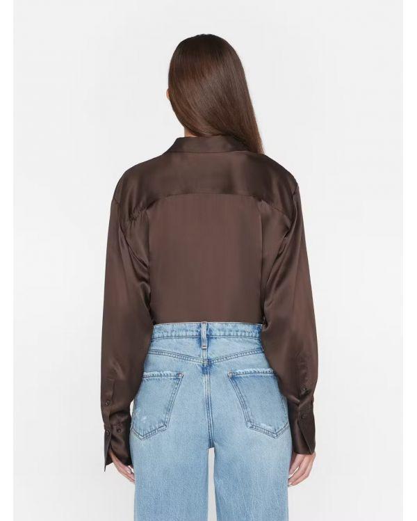 Chemise THE OVERSIZED ESPRESSO