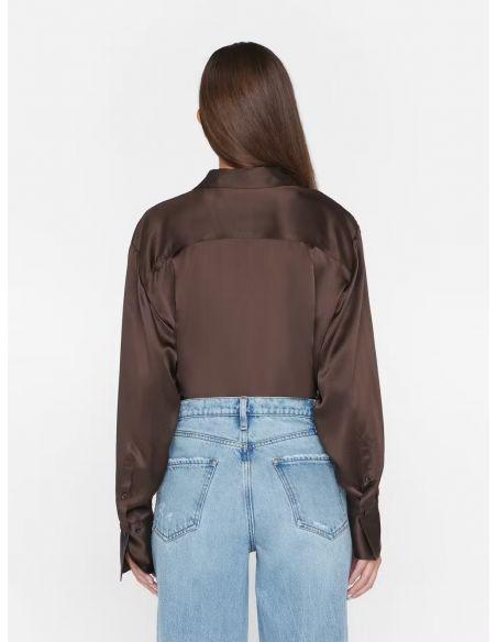 Chemise THE OVERSIZED ESPRESSO