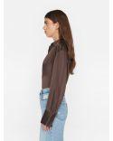 Chemise THE OVERSIZED ESPRESSO