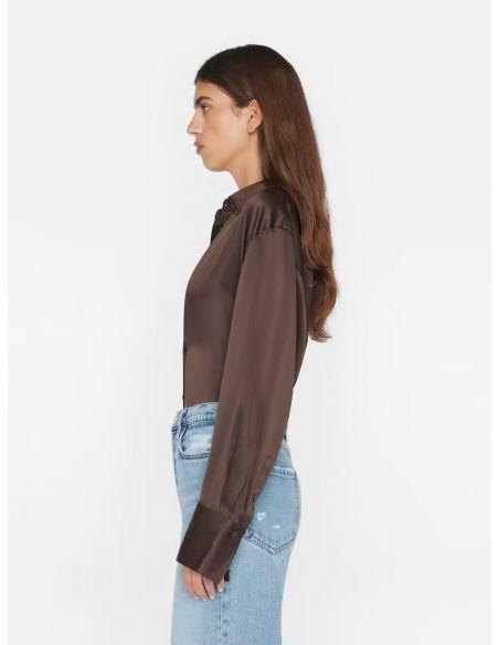 Chemise THE OVERSIZED ESPRESSO