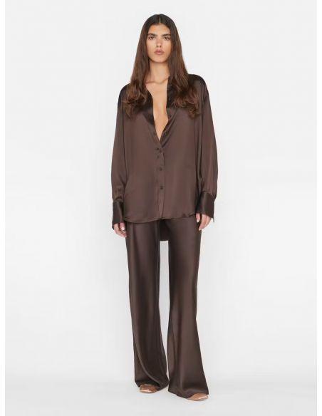 Chemise THE OVERSIZED ESPRESSO