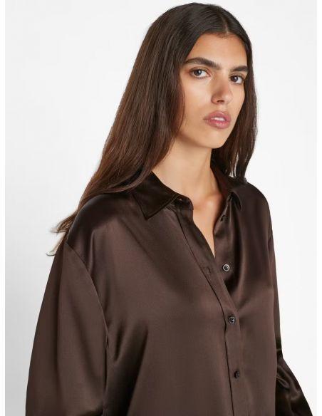 Chemise THE OVERSIZED ESPRESSO