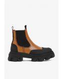 BOTTE CHELSEA  CLEATED LOW TIGER'S EYE