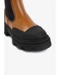 BOTTE CHELSEA  CLEATED LOW TIGER'S EYE