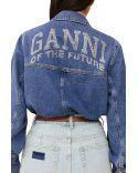 FUTURE DARK BLUE VINTAGE DENIM SHIRT