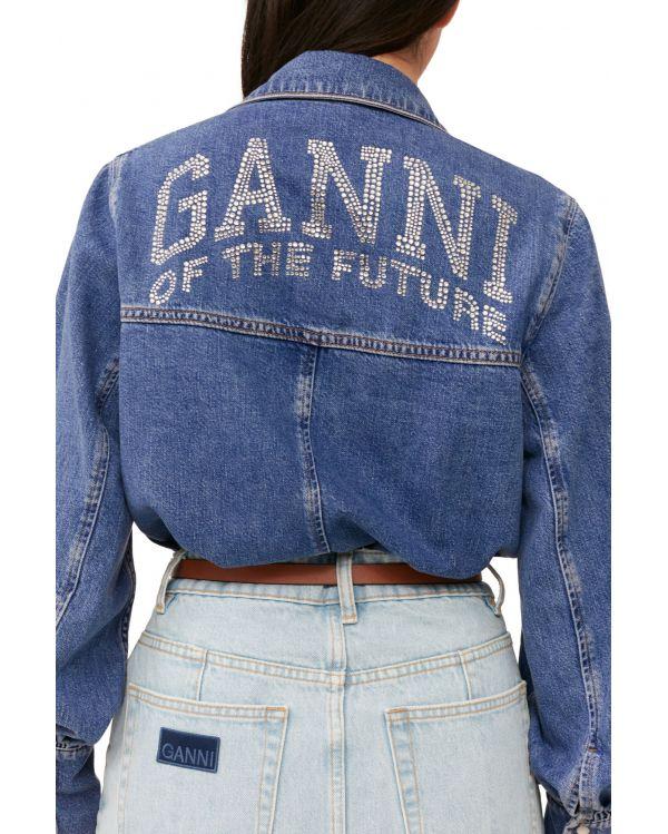 FUTURE DARK BLUE VINTAGE DENIM SHIRT 2