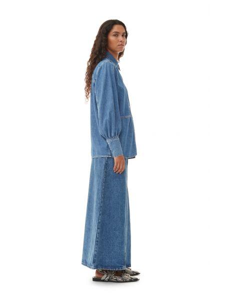 FUTURE DARK BLUE VINTAGE DENIM SHIRT