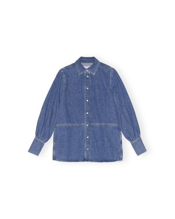 FUTURE DARK BLUE VINTAGE DENIM SHIRT