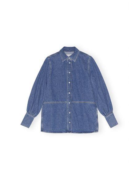 CHEMISE EN JEAN FUTURE DARK BLUE VINTAGE