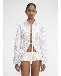 LA CHEMISE LAVE EMBROIDERED SEQUINS FLOWERS EMBROIDER