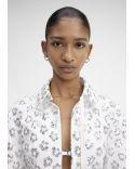 LA CHEMISE LAVE EMBROIDERED SEQUINS FLOWERS EMBROIDER