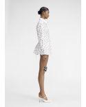 LA CHEMISE LAVE EMBROIDERED SEQUINS FLOWERS EMBROIDER