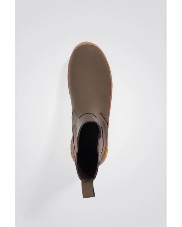 TAUPE CHELSEA BOOTS