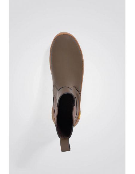 TAUPE CHELSEA BOOTS