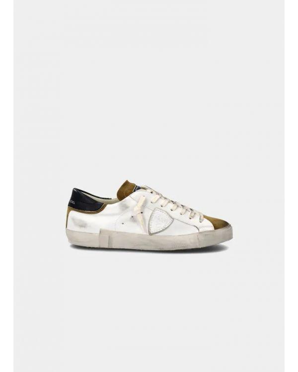 Sneakers PRSX LOW MAN WHITE AND MUSTARD