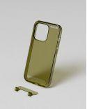 Phone Case Coque Bump Phone Case / Clear / Alpine Green