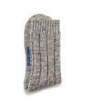 WOMEN'S COTTON TWIST LIGHT GRAY SOCKS