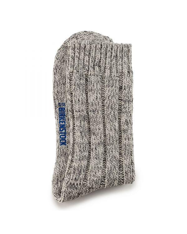 WOMEN'S COTTON TWIST LIGHT GRAY SOCKS
