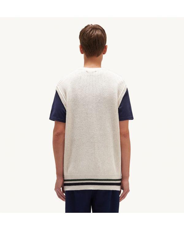 GILET SPORTY LOGO IVOIRE 2