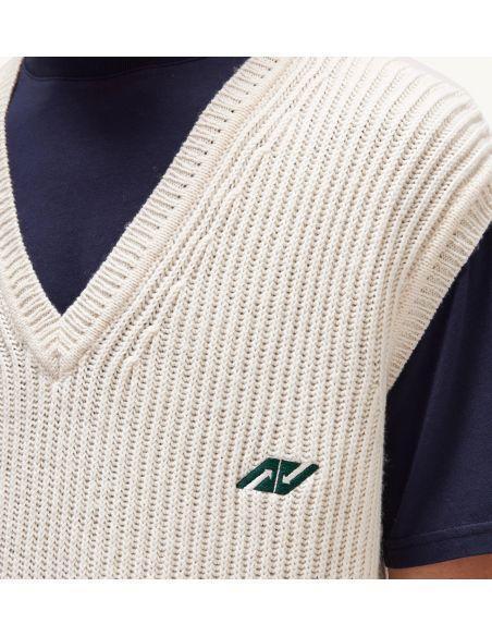 GILET SPORTY LOGO IVOIRE