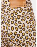 PANTALON FLARE LEOPARD NATURAL MOVIDA