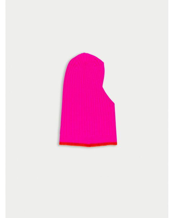 Cagoule Gaston BALACLAVA NEON PINK / RED