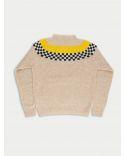 Pull Nova FAIRISLE SHETLAND OATMEAL