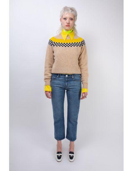 Pull Nova FAIRISLE SHETLAND OATMEAL