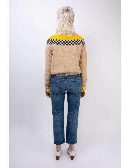 Pull Nova FAIRISLE SHETLAND OATMEAL