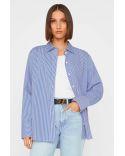 Chemise OVERSIZED ULTRA MARINE