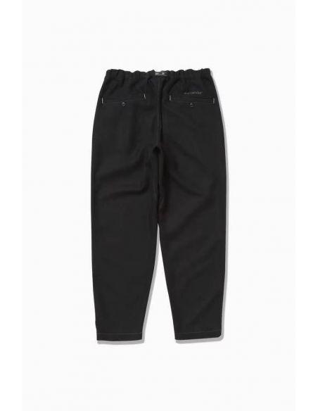 PANTALON REWOOL TWEED TAPERED BLACK